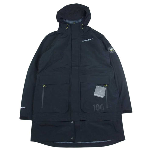 Eddie Bauer エディー・バウアー センテニアル ナイロン マウンテン パーカ ジャケット ブラック系 M【極上美品】【中古】