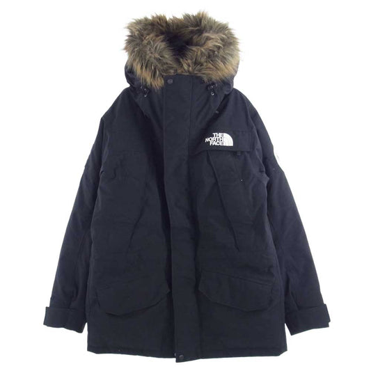 THE NORTH FACE ノースフェイス ND91707 ANTARCTICA PARKA アンタークティカ パーカー ジップアップ ダウンジャケット ブラック系 L【中古】