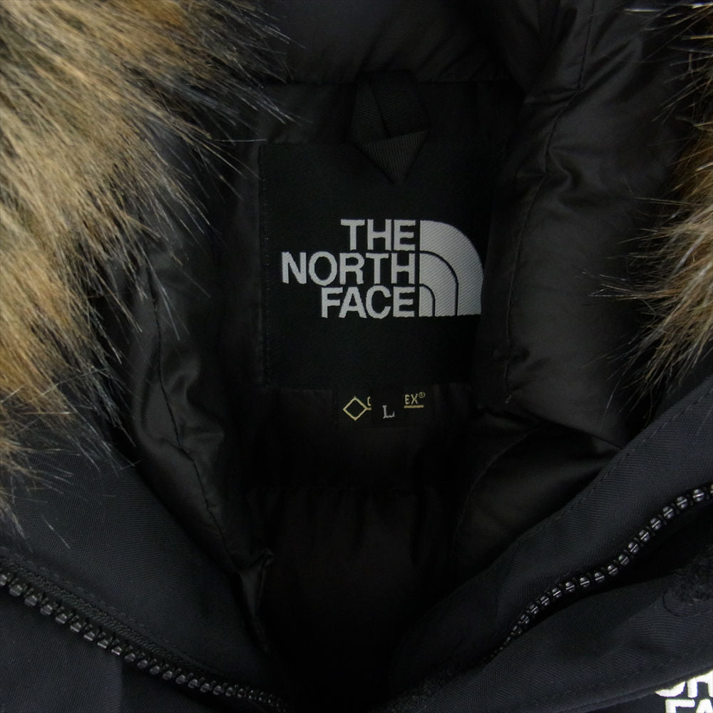THE NORTH FACE ノースフェイス ND91707 ANTARCTICA PARKA アンタークティカ パーカー ジップアップ ダウンジャケット ブラック系 L【中古】