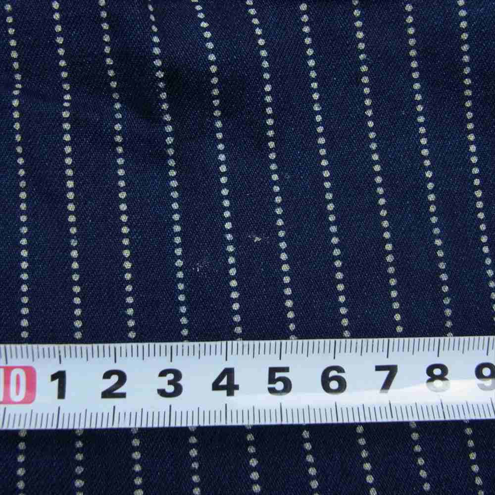 ワイズアーク ウォバッシュ ストライプ パンツ インディゴブルー系 M【中古】