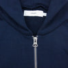 GRAPHPAPER グラフペーパー GU203-70173B LOOPWHEELER ループウィラー Full-Zip Parka フルジップ パーカー ネイビー系 2【中古】