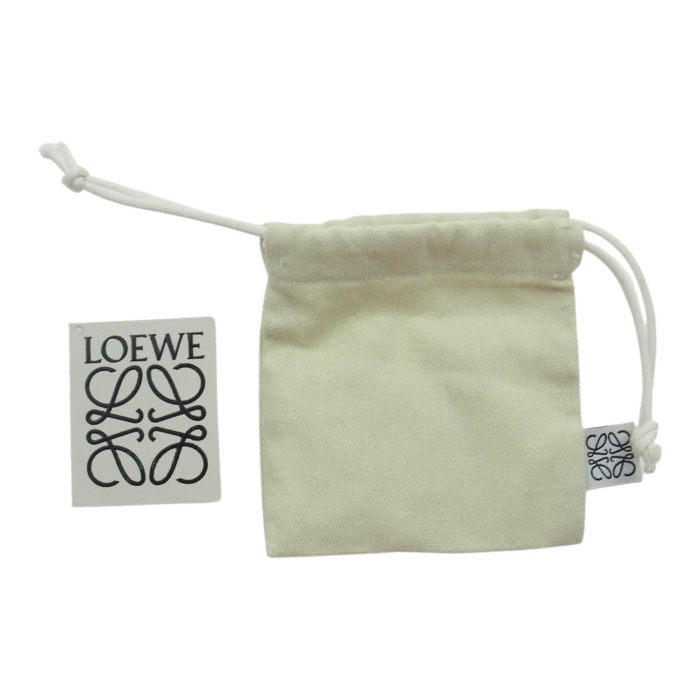 LOEWE ロエベ ANAGRAM BROOCH アナグラム ロゴ ブローチ ゴールド系【中古】