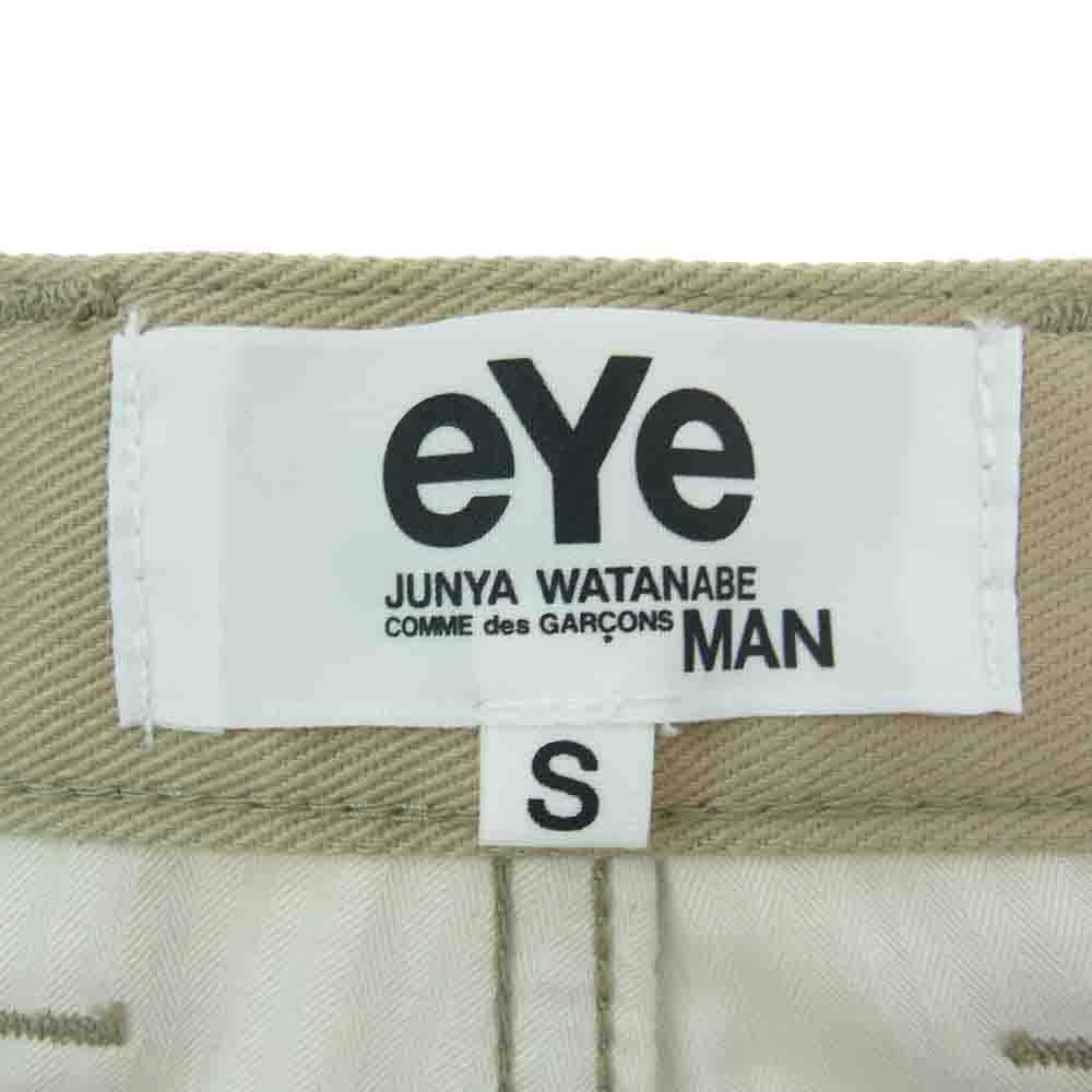 JUNYA WATANABE COMME des GARCONS MAN ジュンヤワタナベコムデギャルソンマン WS-P909 AD2016 シンチバック付 ベイカー パンツ ベージュ系 S【中古】