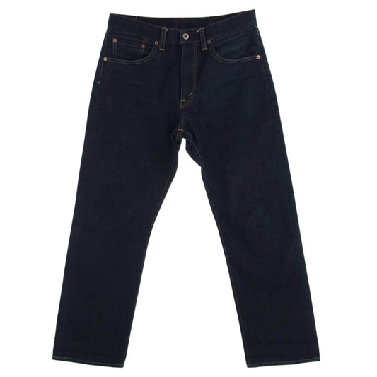 COMME des GARCONS HOMME コムデギャルソンオム HT-P037 AD2017 ジッパーフライ ストレート デニム パンツ インディゴブルー系 S【中古】