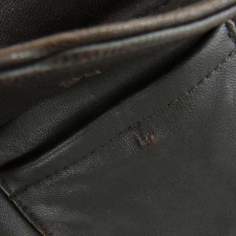WTAPS ダブルタップス 10AW 102NWDT-JKM02 DAS BOOT ラム レザー ジャケット ブルゾン 羊革 ブラウン系【中古】
