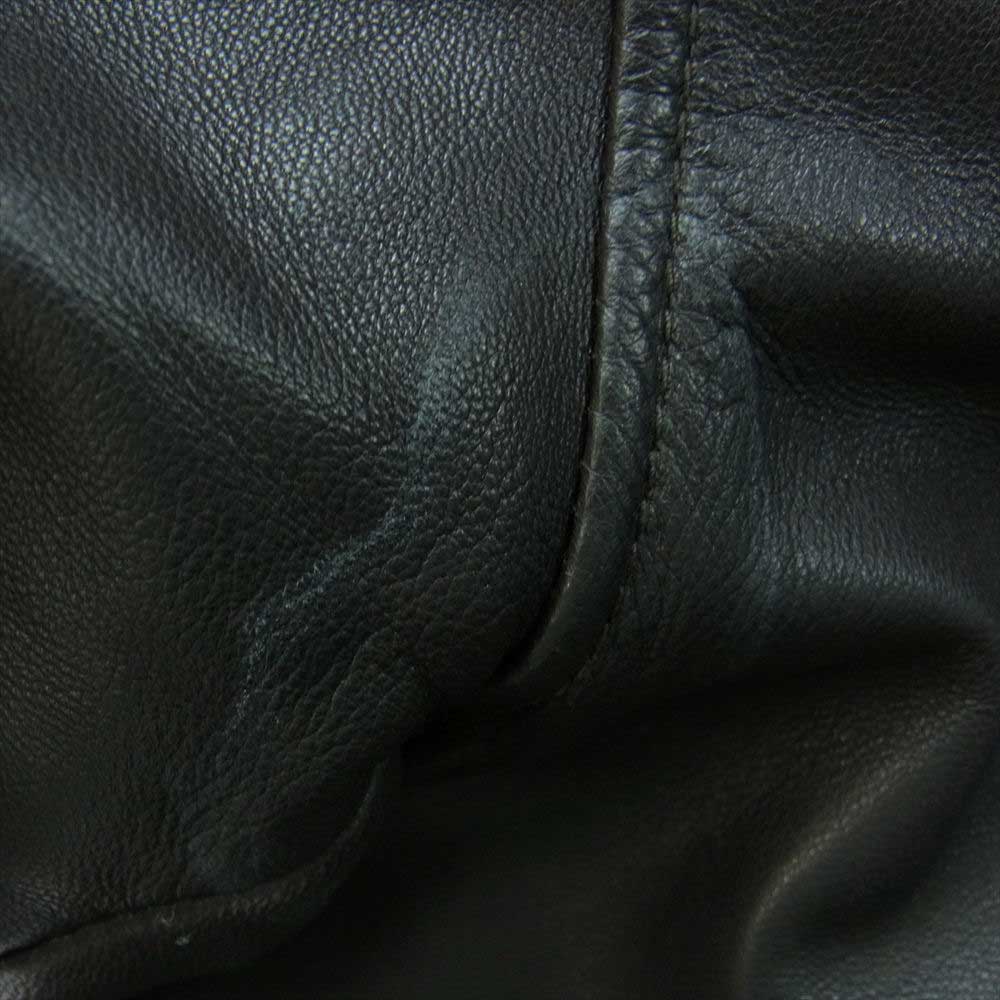 WTAPS ダブルタップス 10AW 102NWDT-JKM02 DAS BOOT ラム レザー ジャケット ブルゾン 羊革 ブラウン系【中古】