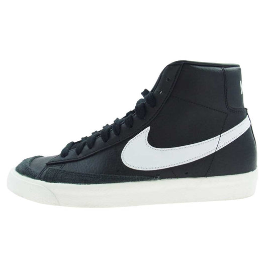 NIKE ナイキ BQ6806-002  BLAZER MID 77 VINTAGE ブレザー ビンテージ ミッド カット スニーカー ブラック系 ホワイト系 27.0cm【中古】