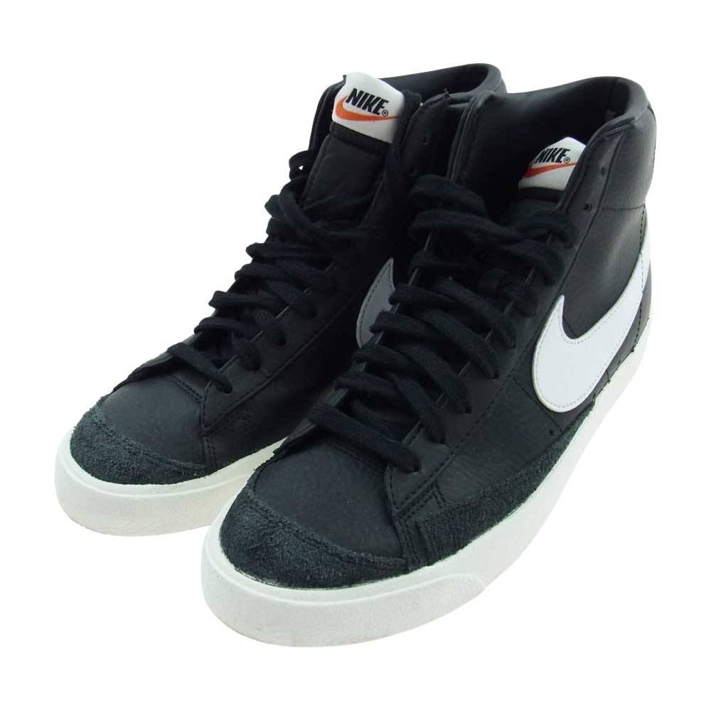 NIKE ナイキ BQ6806-002  BLAZER MID 77 VINTAGE ブレザー ビンテージ ミッド カット スニーカー ブラック系 ホワイト系 27.0cm【中古】