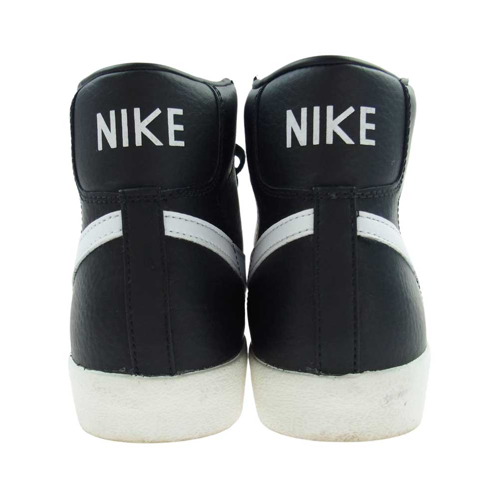 NIKE ナイキ BQ6806-002  BLAZER MID 77 VINTAGE ブレザー ビンテージ ミッド カット スニーカー ブラック系 ホワイト系 27.0cm【中古】