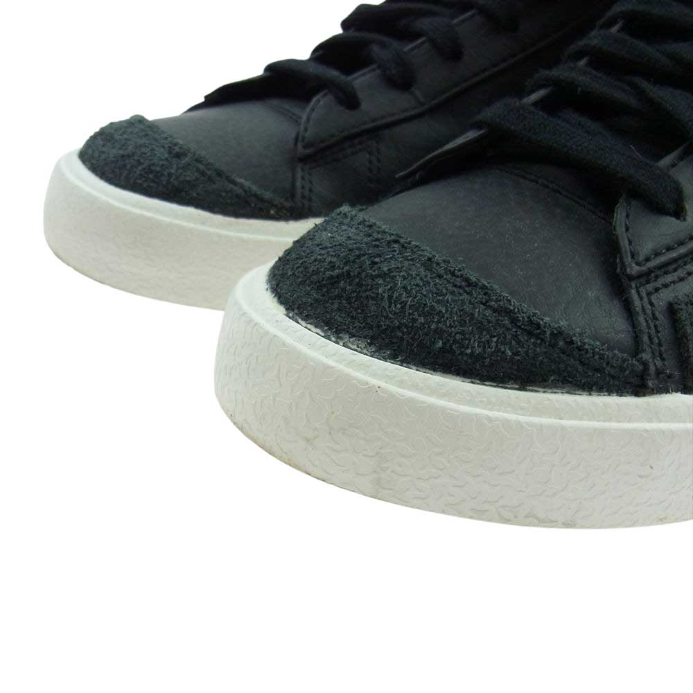 NIKE ナイキ BQ6806-002  BLAZER MID 77 VINTAGE ブレザー ビンテージ ミッド カット スニーカー ブラック系 ホワイト系 27.0cm【中古】