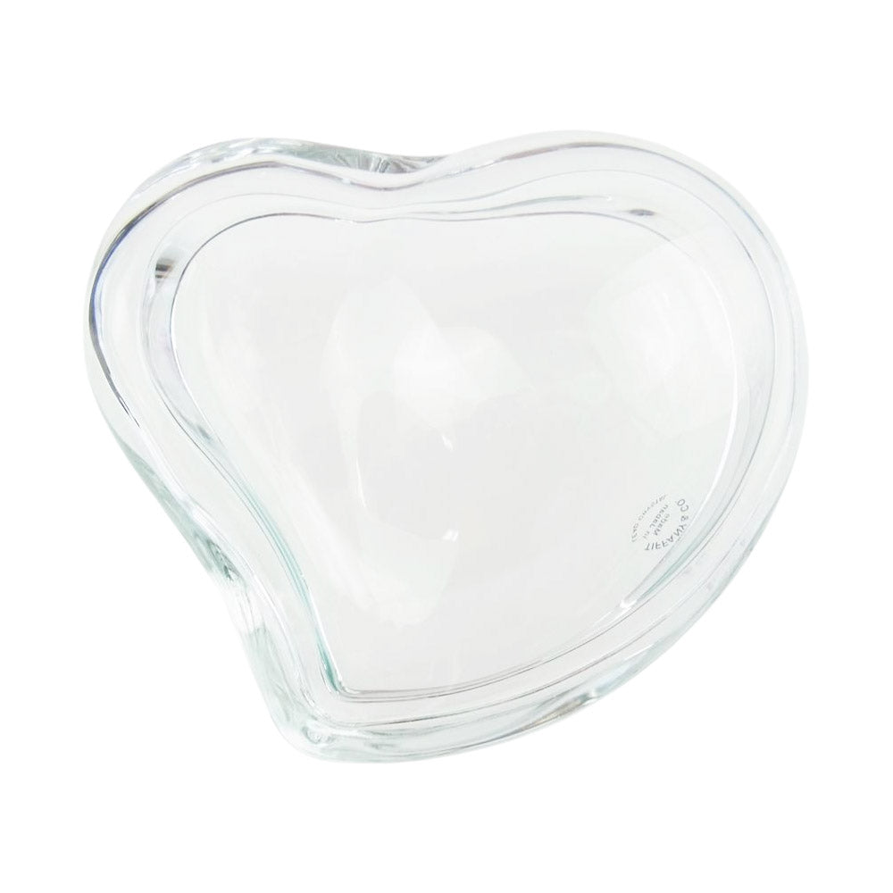 TIFFANY&Co. ティファニー エルサ ペレッティ ハート ジュエリー ボックス  クリア系【中古】