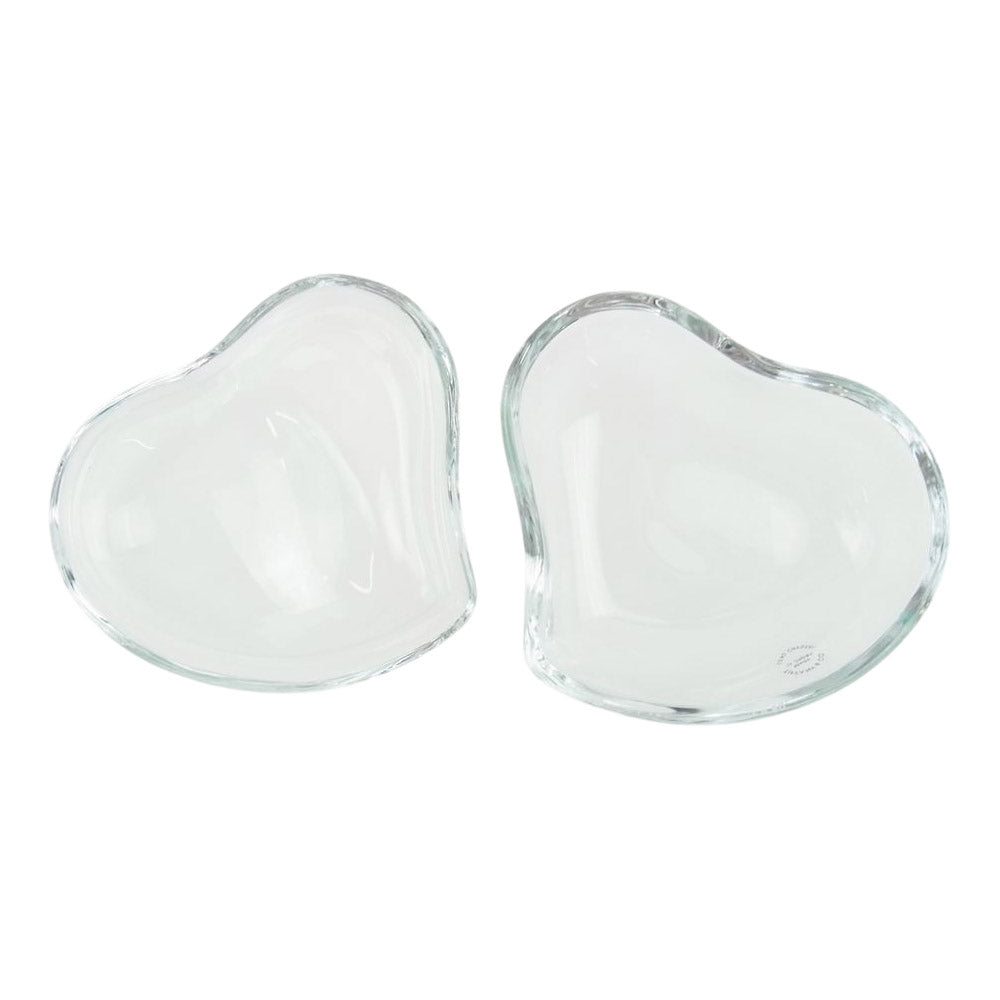 TIFFANY&Co. ティファニー エルサ ペレッティ ハート ジュエリー ボックス  クリア系【中古】