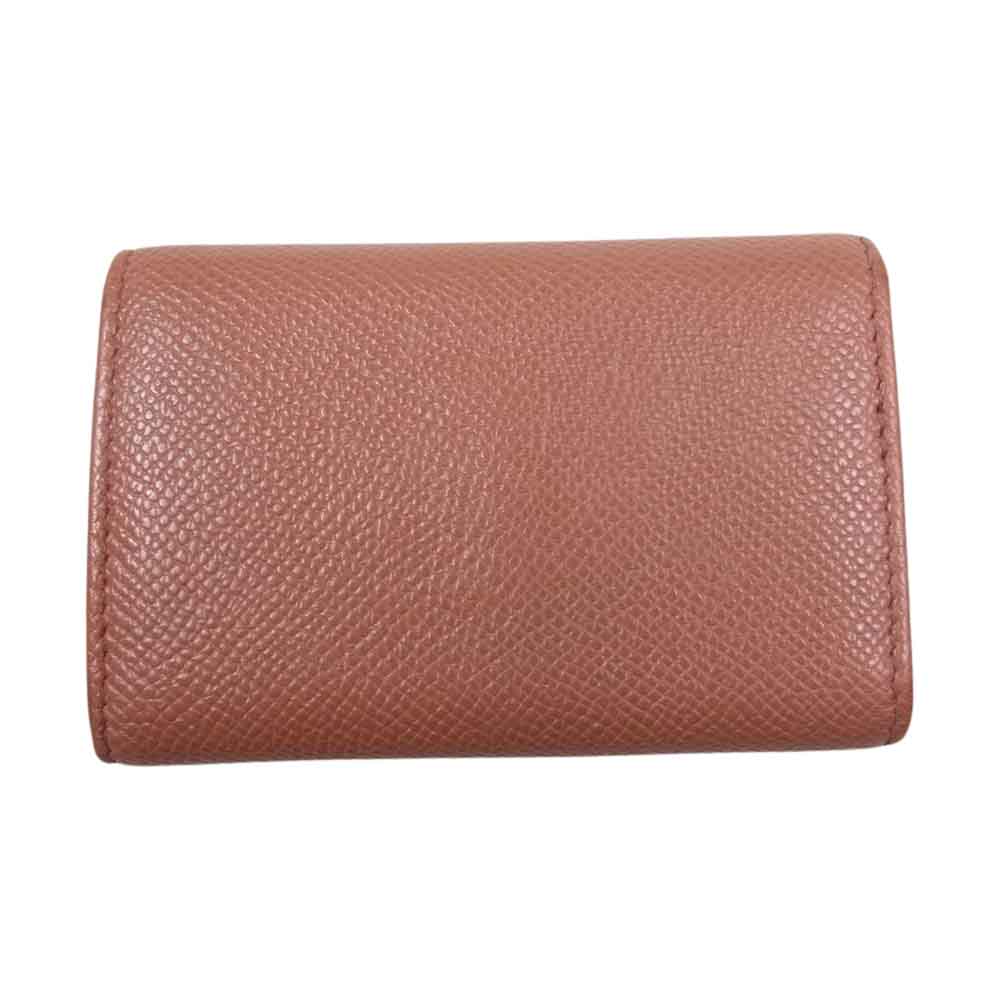 BVLGARI ブルガリ ブルガリブルガリ イタリア製 レザー キーケース ブラウン系【中古】