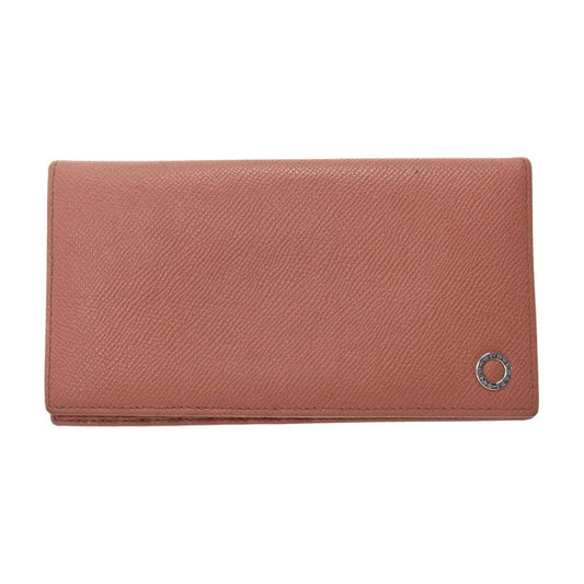 BVLGARI ブルガリ ブルガリブルガリ イタリア製 レザー ウォレット 長財布 ブラウン系【中古】