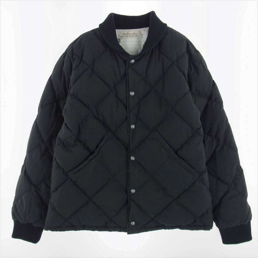 REMI RELIEF レミレリーフ BEAMS PLUS別注 Quilt Down Jacket ビームス ダウン ジャケット ブラック系 XL【中古】