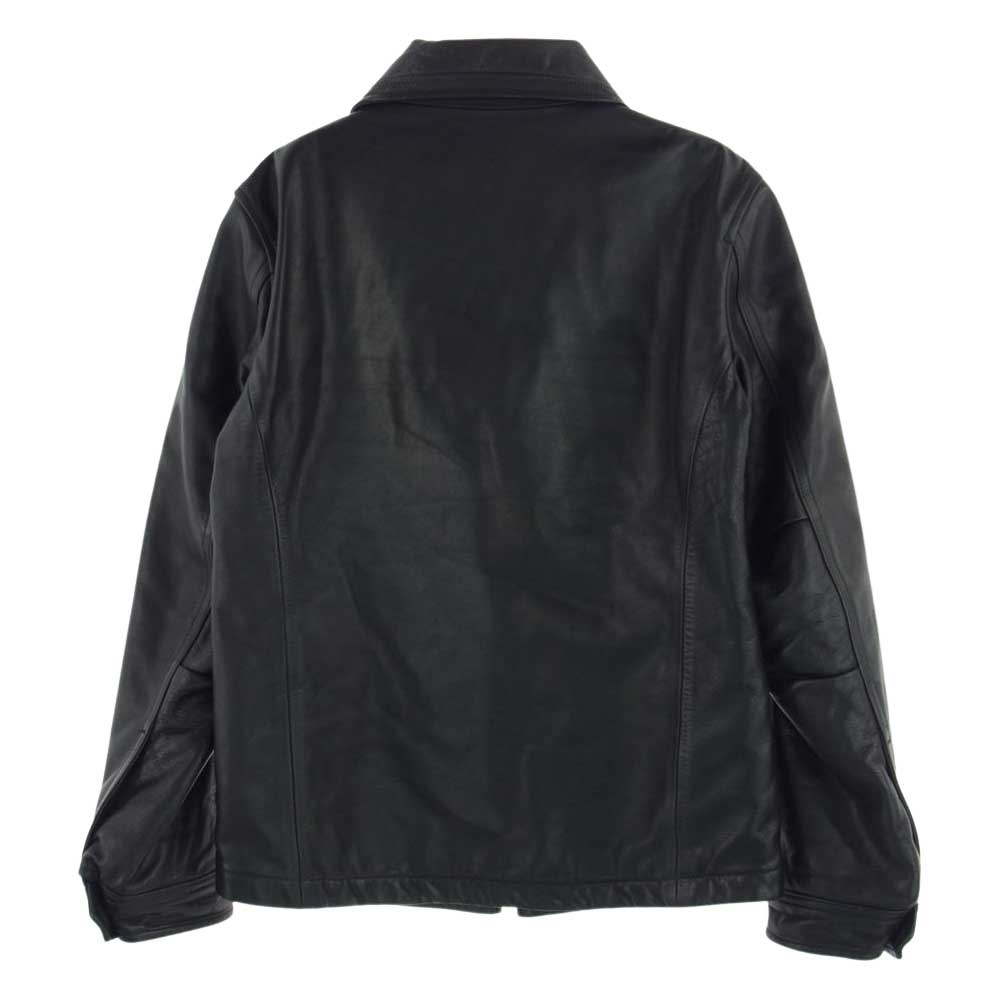 nonnative ノンネイティブ TNP-NN-JU2202 RANCHER BLOUSON COW LEATHER カウレザー ランチャーブルゾン 牛革 ブラック系 2【中古】