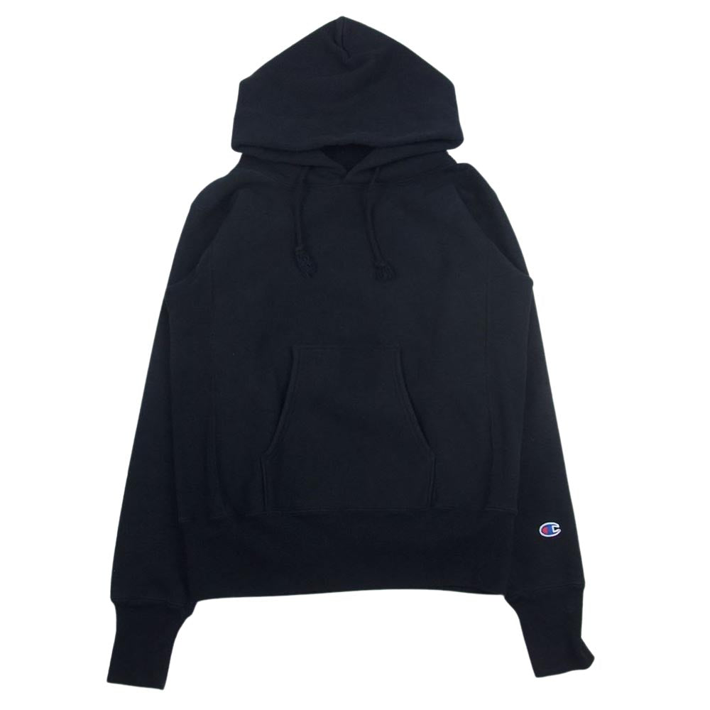 Champion チャンピオン Reverse Weave リバースウィーブ 赤単タグ 復刻 スウェット パーカー ブラック系 S【中古】