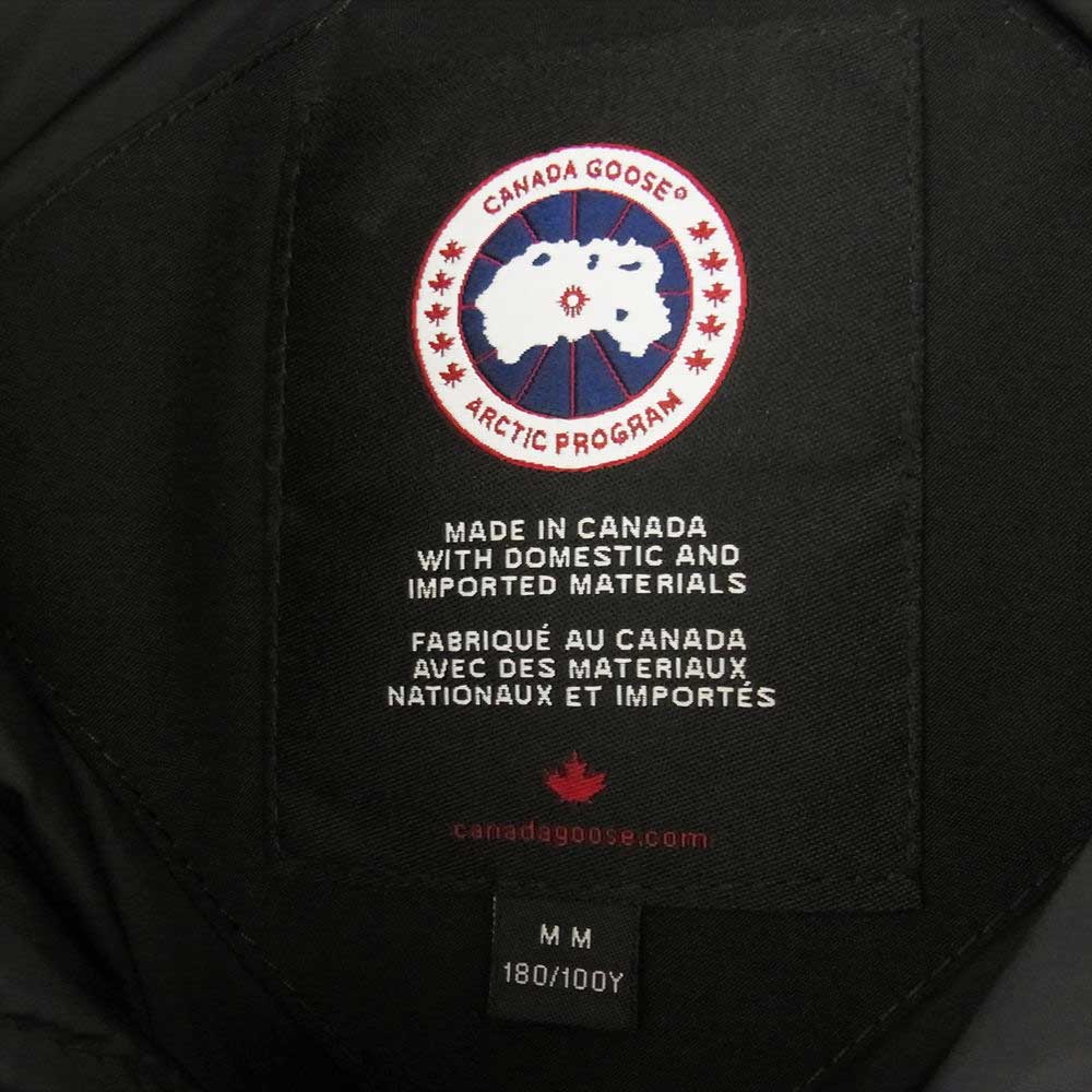 CANADA GOOSE カナダグース 2301JM 国内正規品 ジャパンタグ Russell Parka ラッセル パーカー ブラック系 M【新古品】【未使用】【中古】