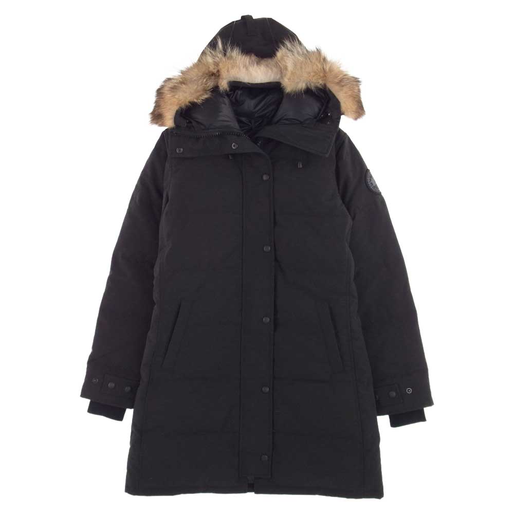 CANADA GOOSE カナダグース 3802LB 国内正規品 ジャパンタグ SHELBURNE PARKA BLACK LABEL シェルバーン パーカー ブラックレーベル ダウン ジャケット ブラック系 S【新古品】【未使用】【中古】