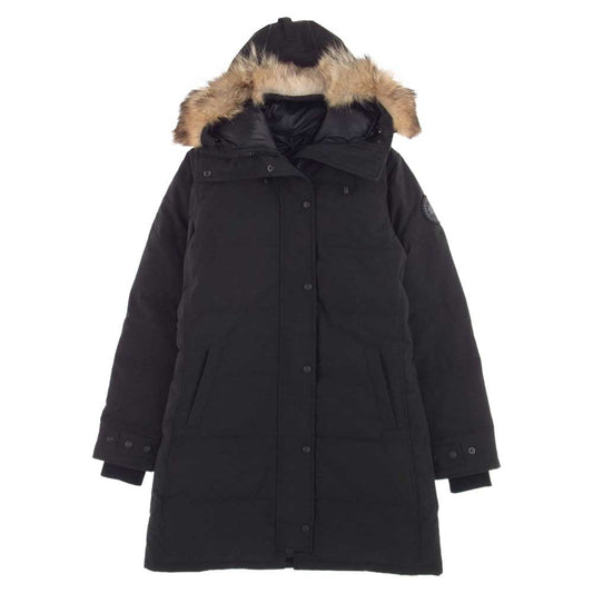 CANADA GOOSE カナダグース 3802LB 国内正規品 ジャパンタグ SHELBURNE PARKA BLACK LABEL シェルバーン パーカー ブラックレーベル ダウン ジャケット ブラック系 S【新古品】【未使用】【中古】