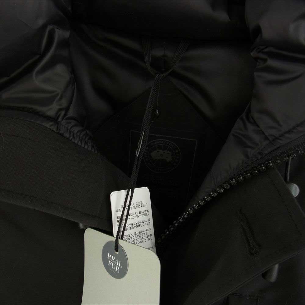 CANADA GOOSE カナダグース 3426MB 国内正規品 ジャパンタグ BLACK LABEL CHATEAU PARKA ブラック レーベル シャトー パーカ  ブラック系 S【新古品】【未使用】【中古】