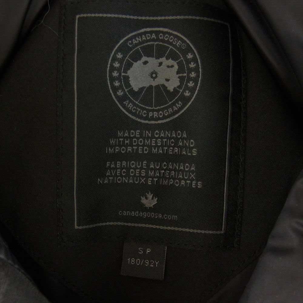 CANADA GOOSE カナダグース 3426MB 国内正規品 ジャパンタグ BLACK LABEL CHATEAU PARKA ブラック レーベル シャトー パーカ  ブラック系 S【新古品】【未使用】【中古】