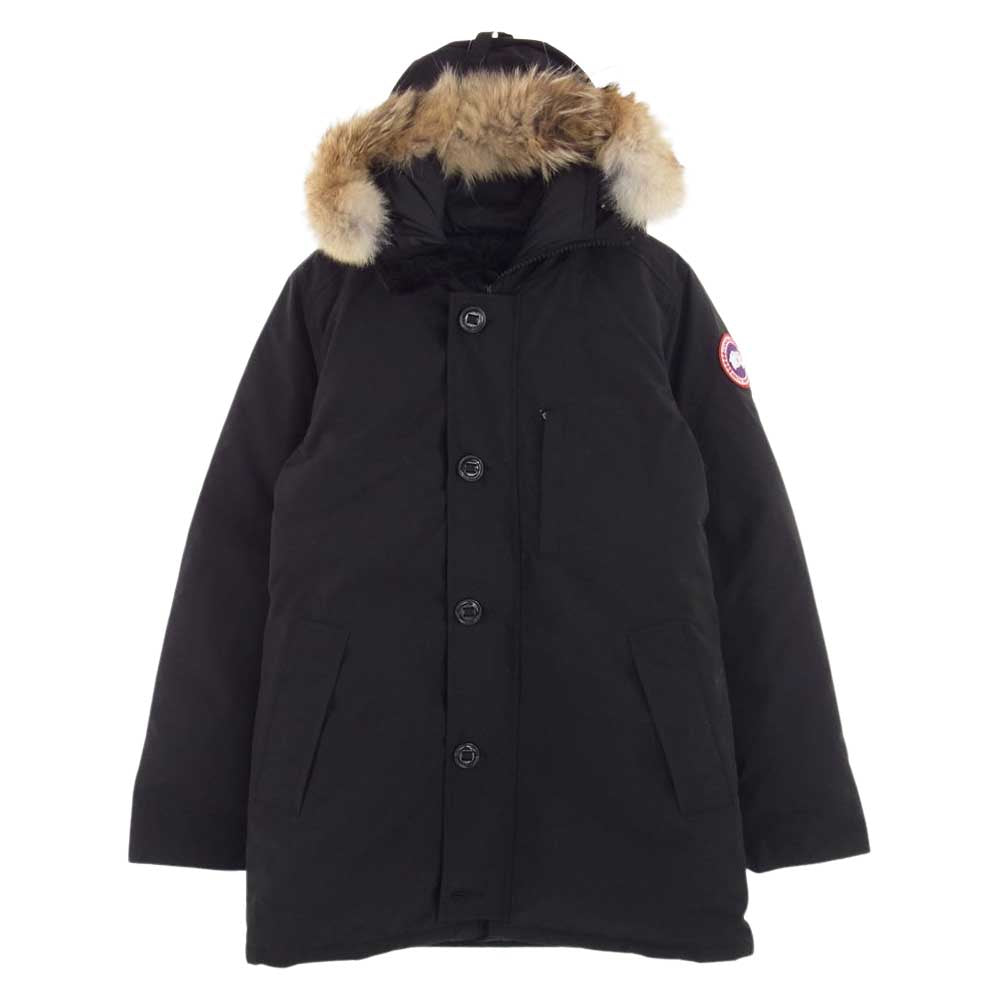 CANADA GOOSE カナダグース 3438JM 国内正規品 ジャパンタグ JASPER PARKA ジャスパー ダウン ジャケット Lサイズ ブラック系 L【新古品】【未使用】【中古】