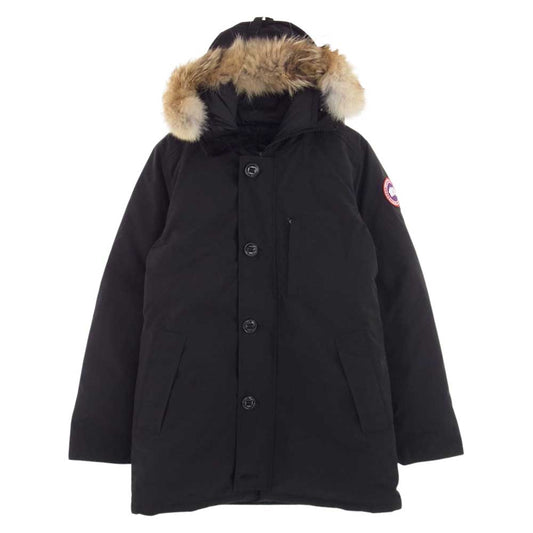 CANADA GOOSE カナダグース 3438JM 国内正規品 ジャパンタグ JASPER PARKA ジャスパー ダウン ジャケット Lサイズ ブラック系 L【新古品】【未使用】【中古】
