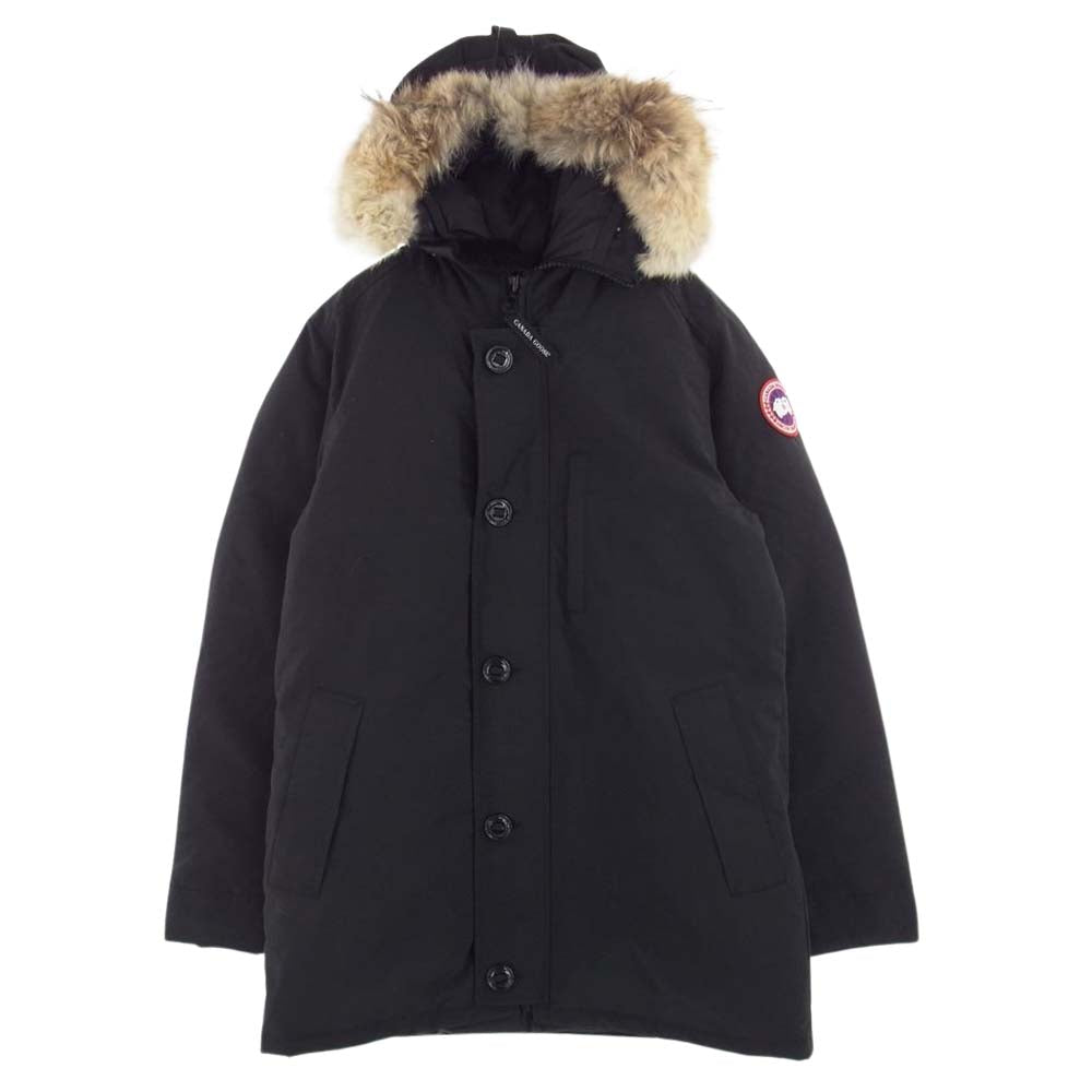 CANADA GOOSE カナダグース 3438JM 国内正規品 ジャパンタグ JASPER PARKA ジャスパー ダウン ジャケット XLサイズ ブラック系 XL【新古品】【未使用】【中古】