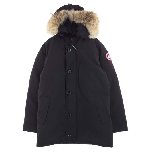 CANADA GOOSE カナダグース 3438JM 国内正規品 ジャパンタグ JASPER PARKA ジャスパー ダウン ジャケット XLサイズ ブラック系 XL【新古品】【未使用】【中古】