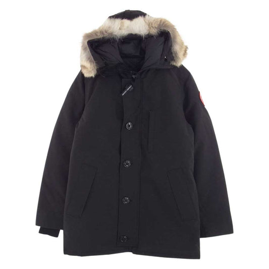 CANADA GOOSE カナダグース 3438JM 国内正規品 ジャパンタグ JASPER PARKA ジャスパー ダウン ジャケット Mサイズ ブラック系 M【新古品】【未使用】【中古】