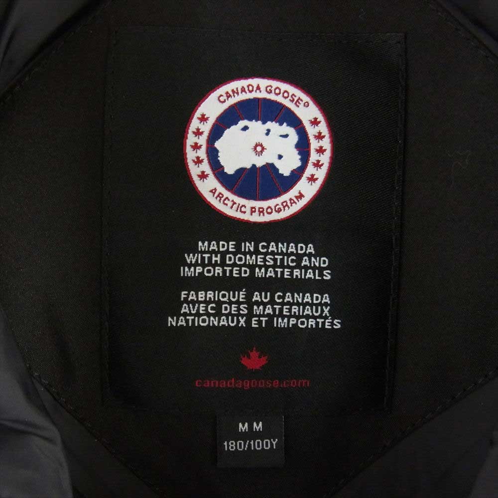 CANADA GOOSE カナダグース 3438JM 国内正規品 ジャパンタグ JASPER PARKA ジャスパー ダウン ジャケット Mサイズ ブラック系 M【新古品】【未使用】【中古】