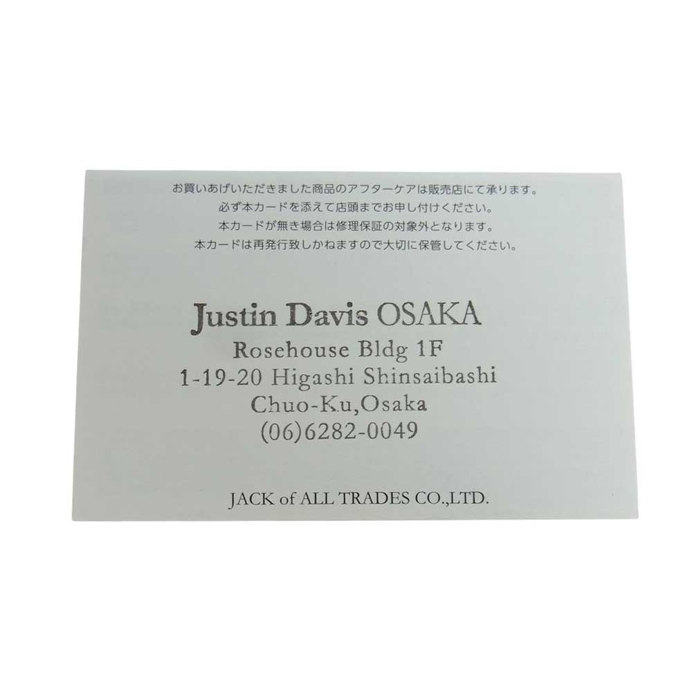 Justin Davis ジャスティンデイビス SRJ695 OBSESSION オブセッション リング ホワイト系 ゴールド系 14号【中古】