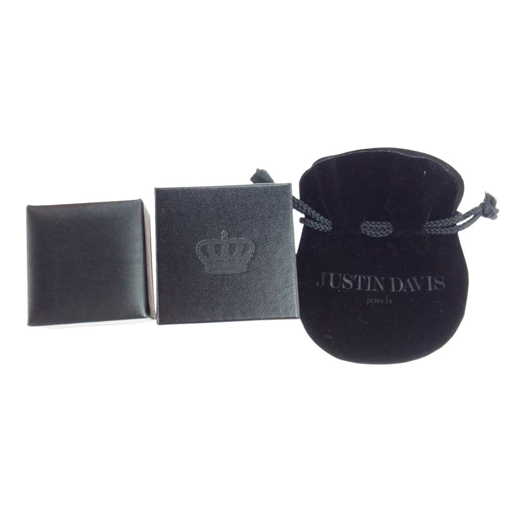 Justin Davis ジャスティンデイビス SRJ695 OBSESSION オブセッション リング ホワイト系 ゴールド系 14号【中古】