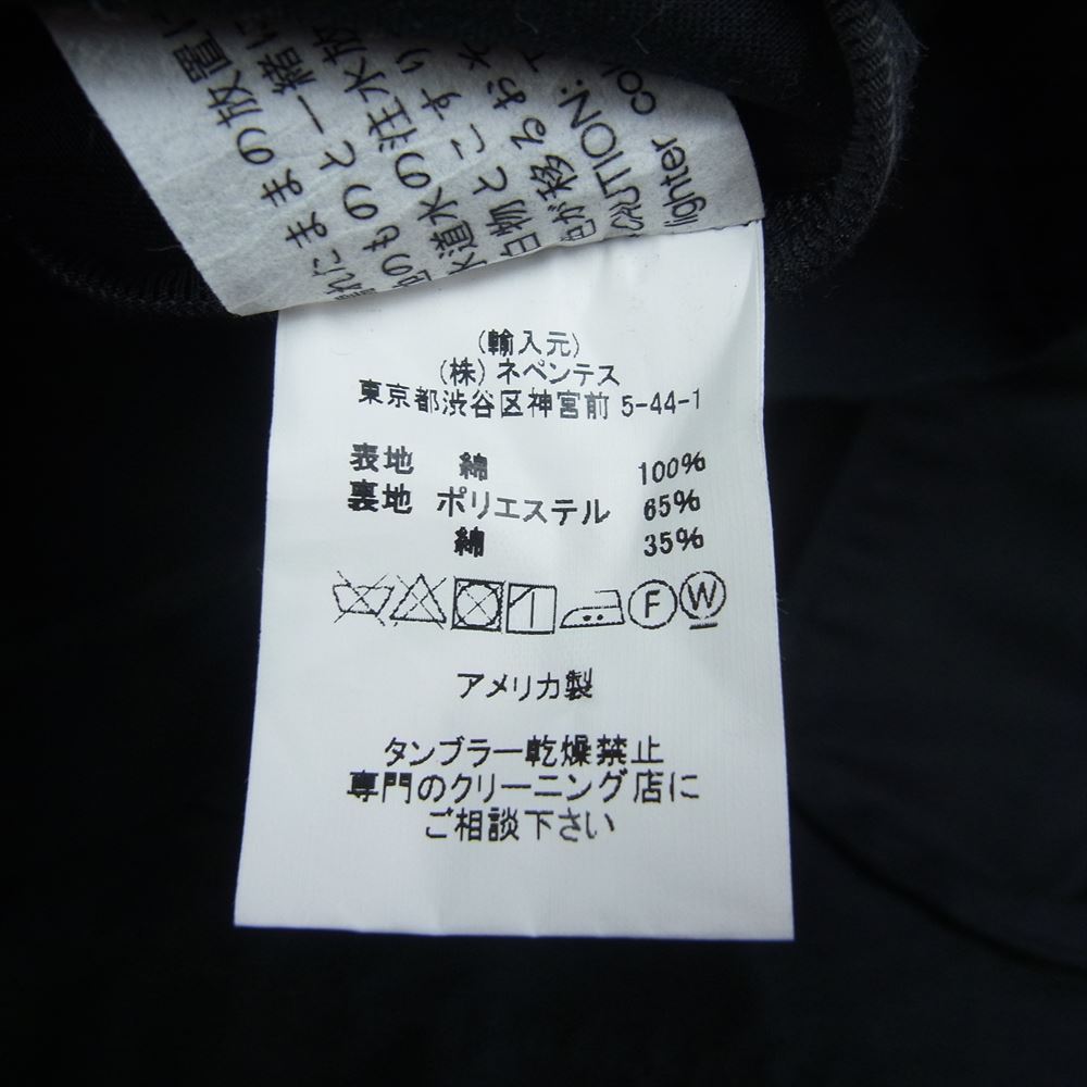 Engineered Garments エンジニアードガーメンツ 22AW LN201 Short Duffle Jacket Double Cloth ショート ダッフル ジャケット  ブラック系 S【極上美品】【中古】