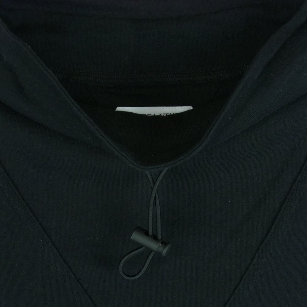 BOTTEGAVENETA ボッテガヴェネタ 707806 VF1U0 ドロー ストリング ディテール ボトルネック 半袖 Tシャツ ブラック系 M【中古】