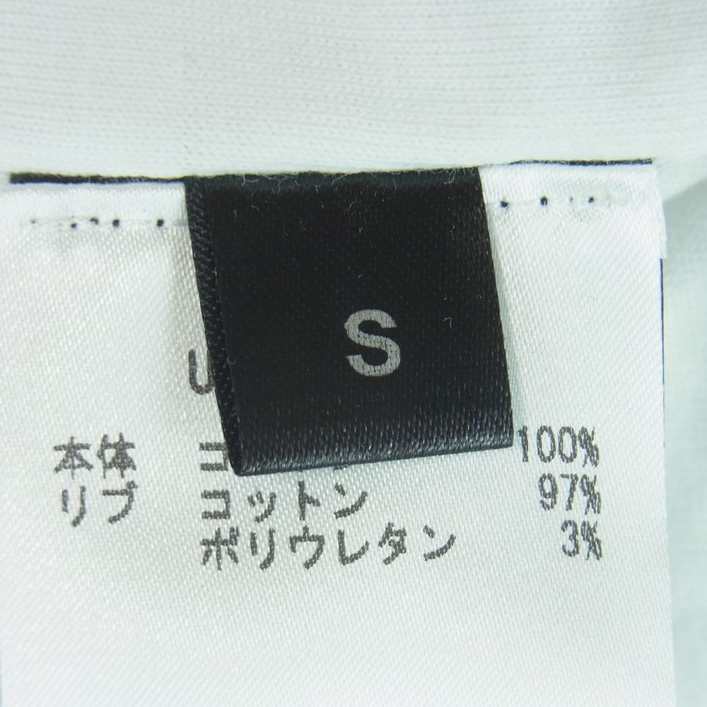 VETEMENTS ヴェトモン UA53TR360W アウトステッチ 刺繍 ロゴ Tシャツ 半袖 ポルトガル製 ホワイト系 S【美品】【中古】