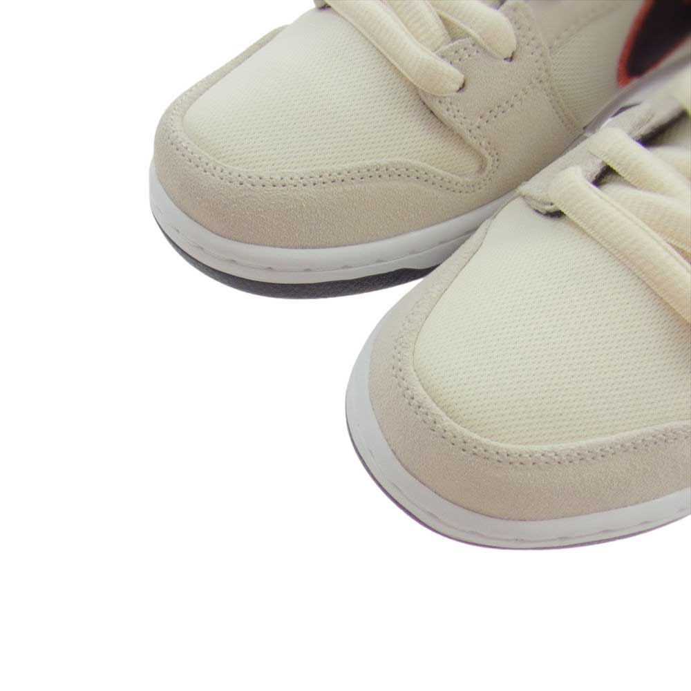 NIKE ナイキ DO9394-100  SB DUNK HIGH PRO PRM COCONUT MILK ダンク ハイ ココナッツミルク ハイカット スニーカー  ベージュ系 ブラック系 ホワイト系、オレンジ系 27cm【新古品】【未使用】【中古】