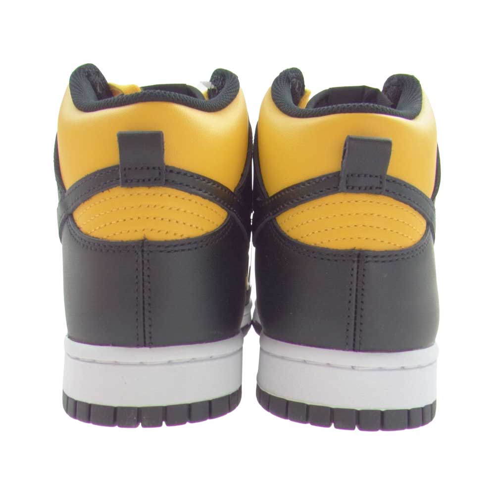 NIKE ナイキ DD1399-700 DUNK HIGH UNIVERSITY GOLD AND BLACK  ダンク ハイ ユニバーシティゴールド アンド ブラック ハイカットスニーカー イエロー系 ブラック系 27cm【新古品】【未使用】【中古】