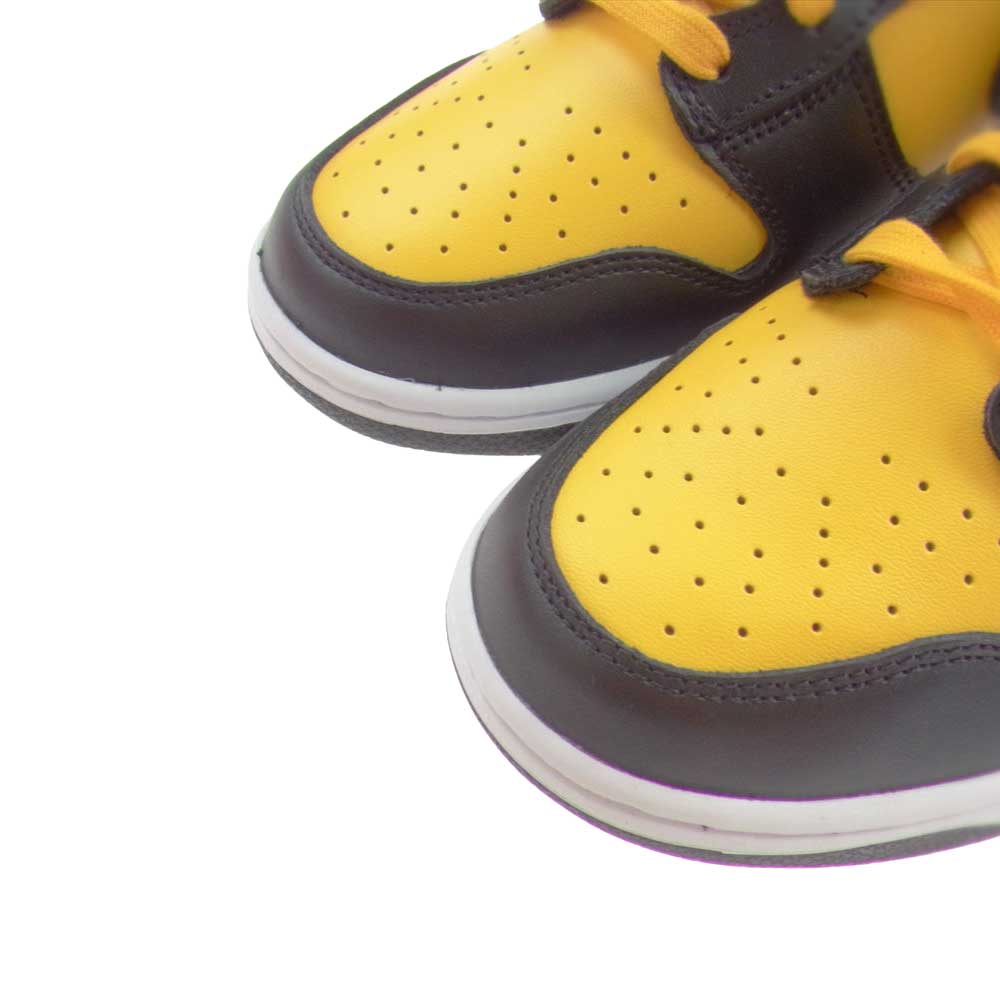 NIKE ナイキ DD1399-700 DUNK HIGH UNIVERSITY GOLD AND BLACK  ダンク ハイ ユニバーシティゴールド アンド ブラック ハイカットスニーカー イエロー系 ブラック系 27cm【新古品】【未使用】【中古】