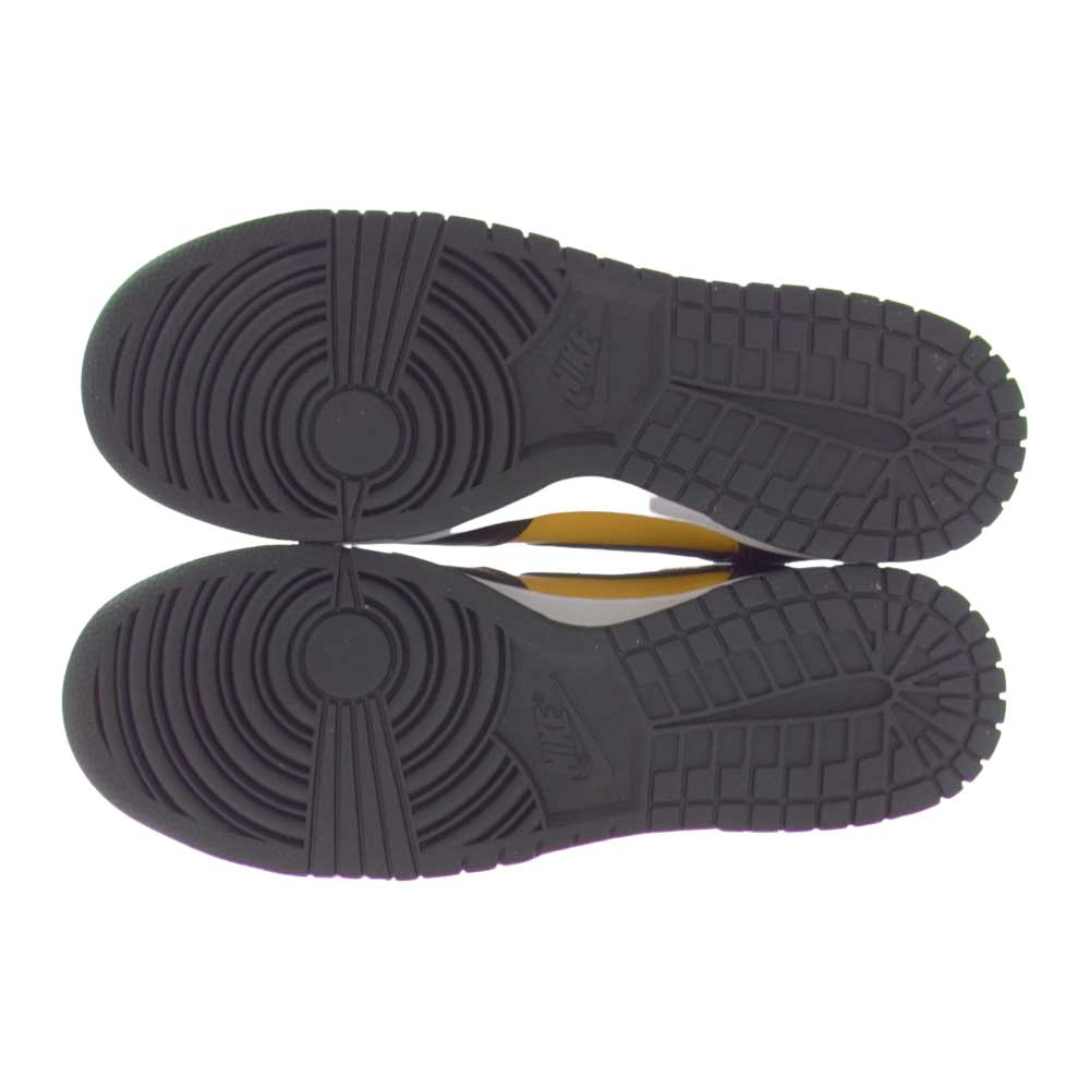 NIKE ナイキ DD1399-700 DUNK HIGH UNIVERSITY GOLD AND BLACK  ダンク ハイ ユニバーシティゴールド アンド ブラック ハイカットスニーカー イエロー系 ブラック系 27cm【新古品】【未使用】【中古】