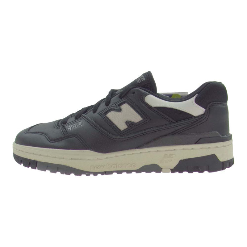 NEW BALANCE ニューバランス BB550LBW ローカット スニーカー ブラック系 27cm【新古品】【未使用】【中古】