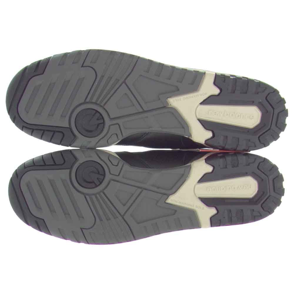 NEW BALANCE ニューバランス BB550LBW ローカット スニーカー ブラック系 27cm【新古品】【未使用】【中古】