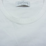 Yohji Yamamoto POUR HOMME ヨウジヤマモトプールオム 22AW HE-T02-071 LTIMA SILICON SOFTENED CREW NECK オーバーサイズ 半袖カットソー Tシャツ ホワイト系 3【中古】