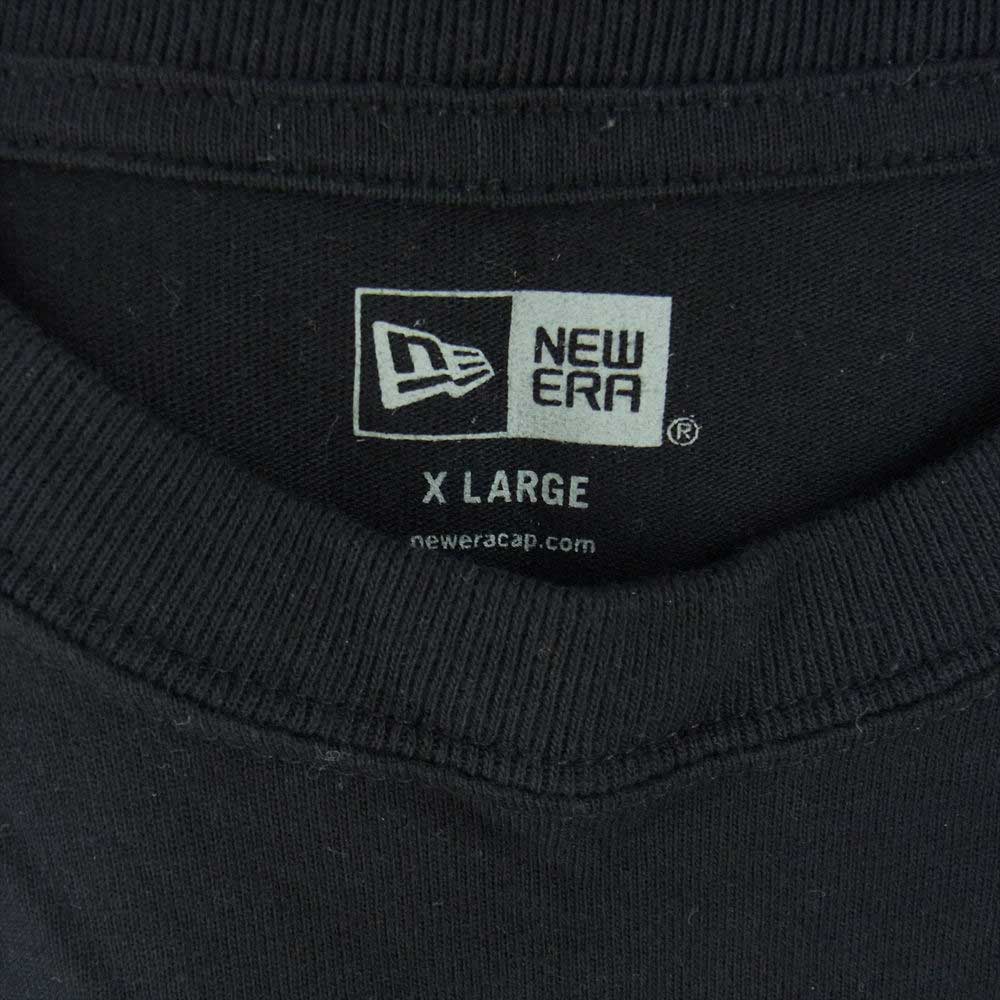 Yohji Yamamoto POUR HOMME ヨウジヤマモトプールオム 21SS HD-T97-082 NEW ERA PT TEE NO FUTURE バックプリント 半袖Tシャツ ブラック系 XL【中古】