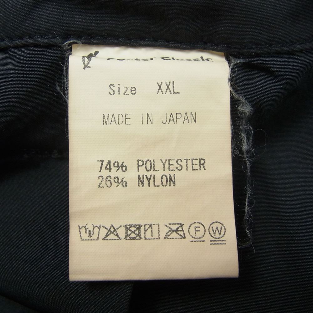 PORTER CLASSIC ポータークラシック WEATHER CARGO PANTS ウェザー カーゴ パンツ ブラック系 XXL【中古】