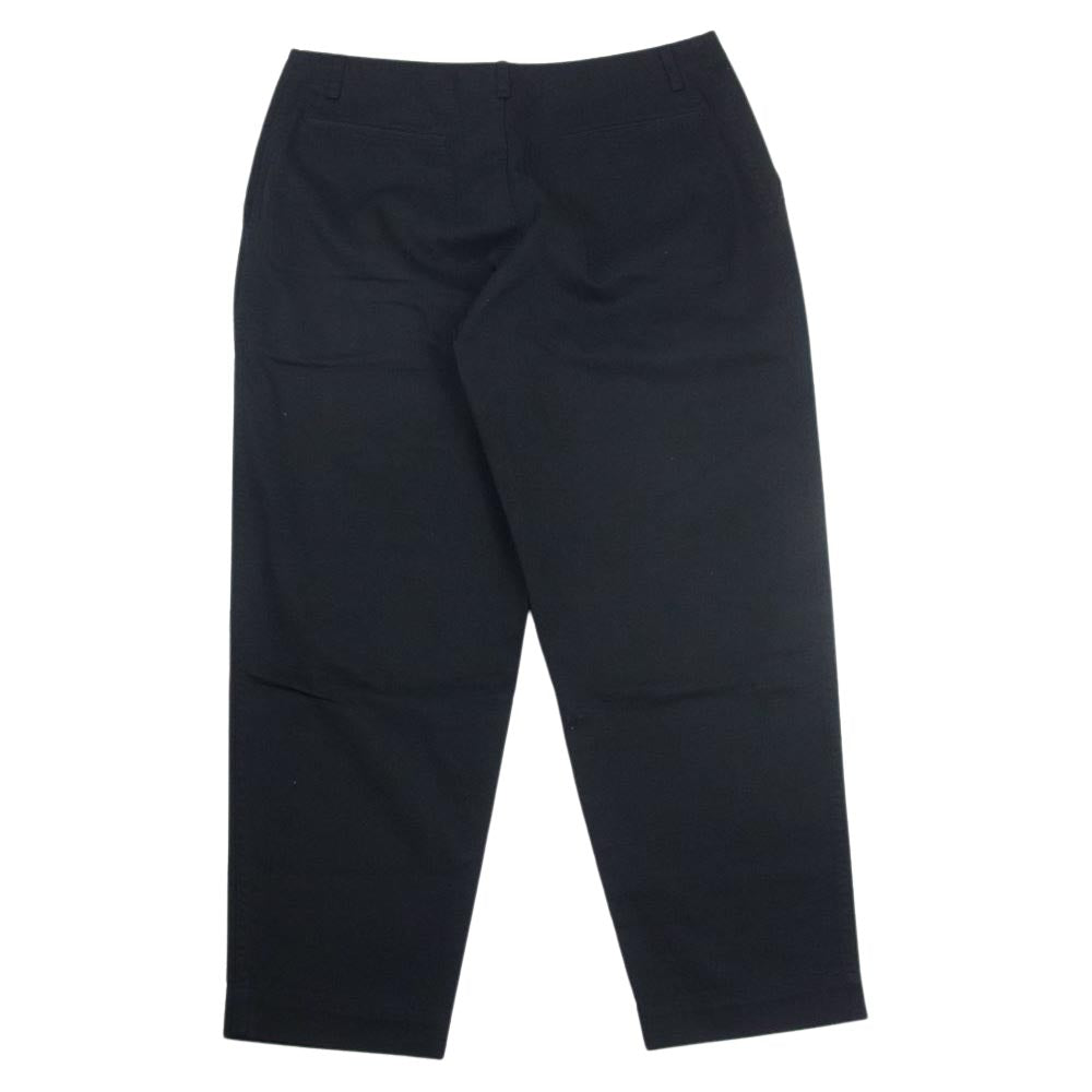 PORTER CLASSIC ポータークラシック Bing Chinos ビング ワイド テーパード チノ パンツ ブラック系 XL【美品】【中古】
