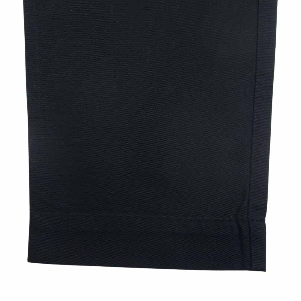 PORTER CLASSIC ポータークラシック Bing Chinos ビング ワイド テーパード チノ パンツ ブラック系 XL【美品】【中古】