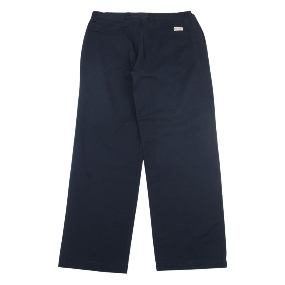TENDERLOIN テンダーロイン T-20RG DURABLE PRESS コットン ワーク パンツ ネイビー  ネイビー系 L【中古】
