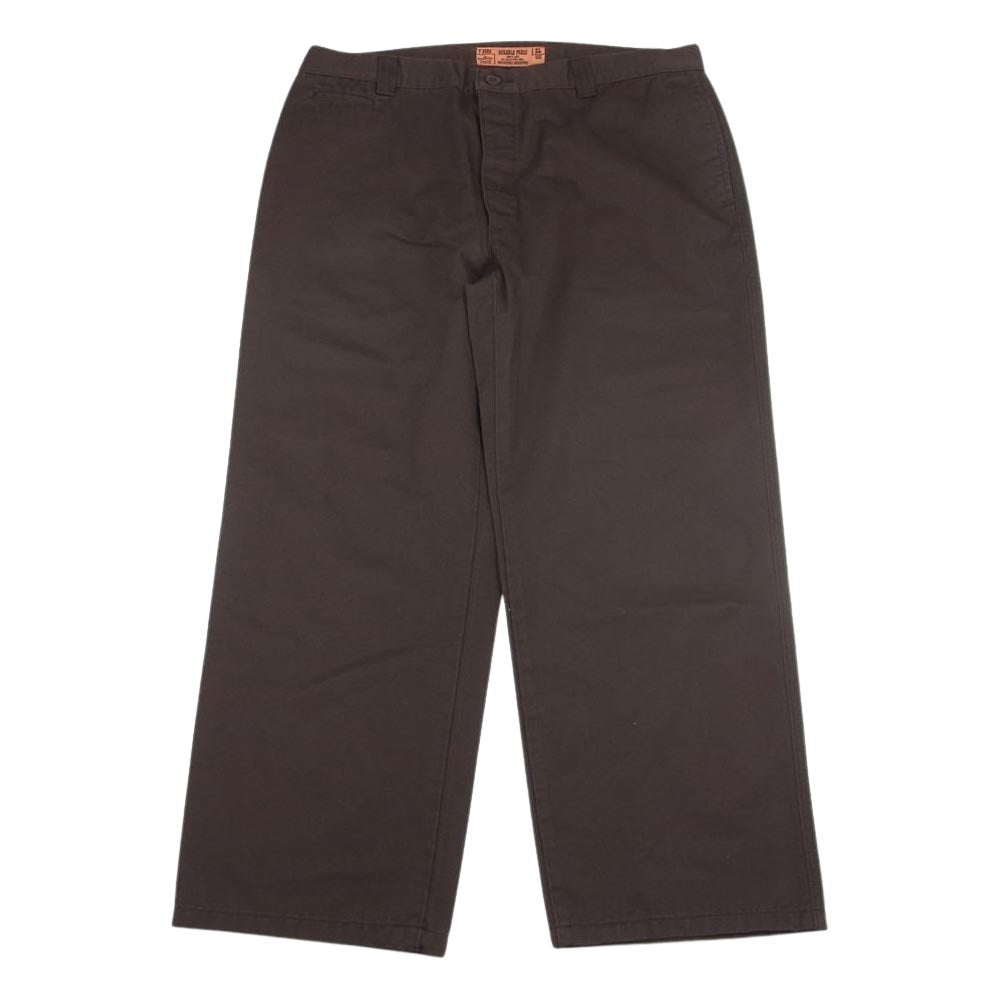 TENDERLOIN テンダーロイン T-20RG DURABLE PRESS コットン ワーク パンツ ブラウン ブラウン系 XL【中古】